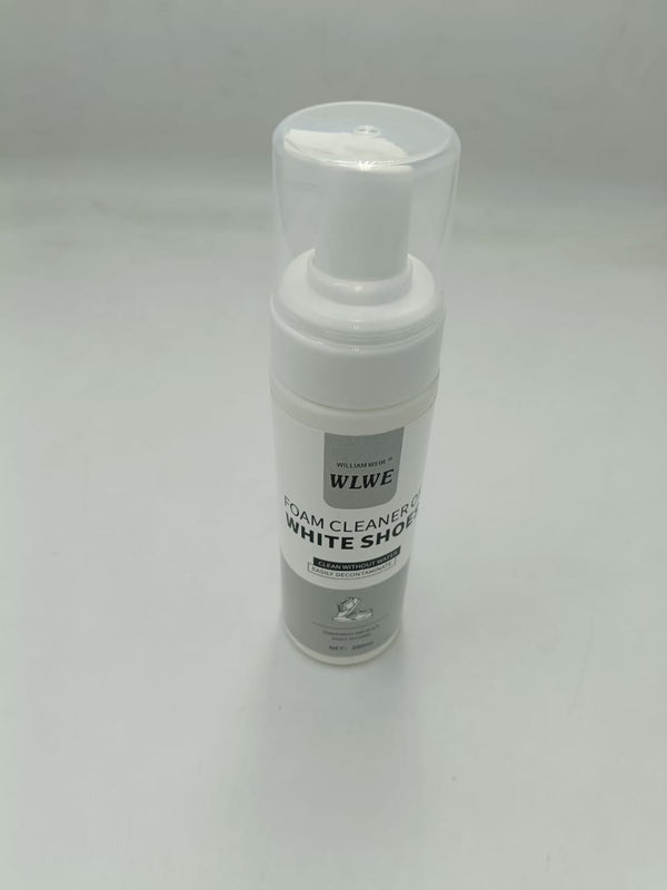 WLWE Shoe Cleaner Spray – 200ml Stain Remover for Leather, Suede & Sneakers