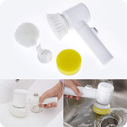 Cleaning Magic Electric Brush 5-in-1 – Cordless Multi-Surface Power Scrubber