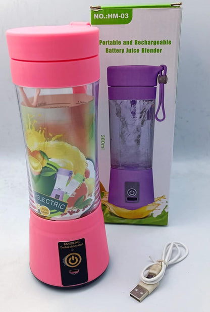 Portable Juicer Blender – USB Rechargeable Smoothie & Shake Maker