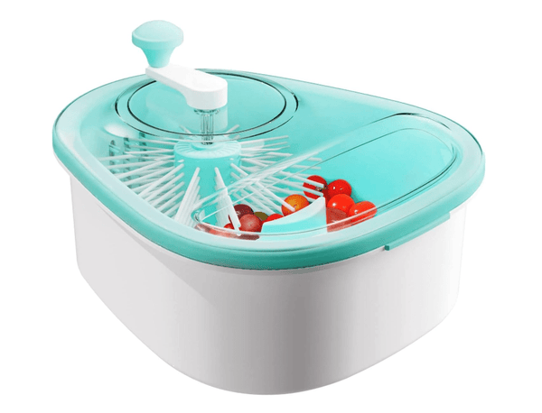 JOYLOOP Fruit Cleaning Device – Manual Spinner & Scrubber