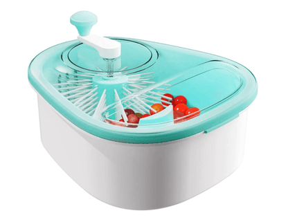 JOYLOOP Fruit Cleaning Device – Manual Spinner & Scrubber