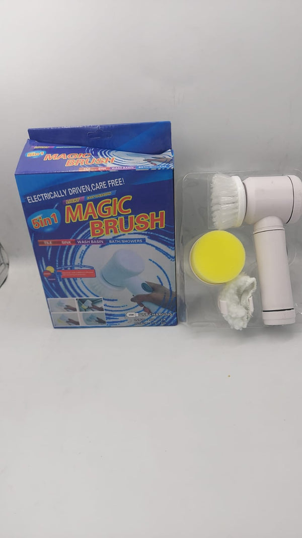 Cleaning Magic Electric Brush 5-in-1 – Cordless Multi-Surface Power Scrubber