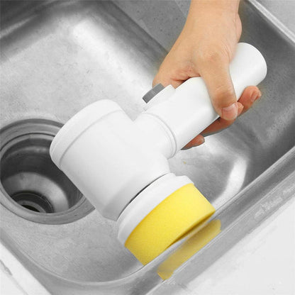 Cleaning Magic Electric Brush 5-in-1 – Cordless Multi-Surface Power Scrubber