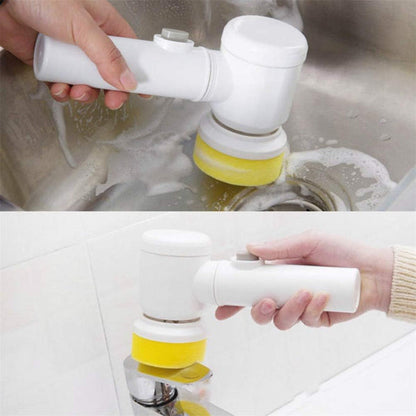 Cleaning Magic Electric Brush 5-in-1 – Cordless Multi-Surface Power Scrubber